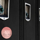 Aimant Paillettes de pêche qui dégoulinent | Douche de co