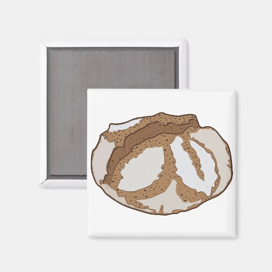 Aimant Pain de pâte à pain (Recto/Verso)