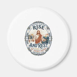 Aimant Pain Jésus au levain Communauté Chemise Foi basée