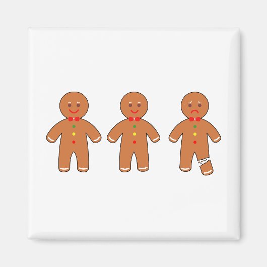 Aimant Pains d'épices de Noël (Devant)