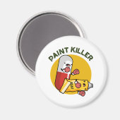Aimant Paint Killer Fundy Pill Pill Pun (Recto/Verso)