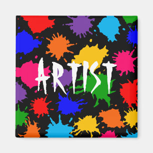 Aimant Paint Splatter