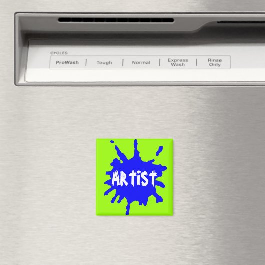 Aimant Paint Splatter (In Situ (Lave-vaisselle))