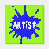 Aimant Paint Splatter (Devant)