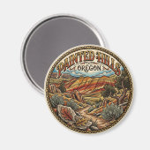 Aimant Painted Hills Oregon (Recto/Verso)