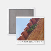 Aimant Paire de perroquets (Recto/Verso)