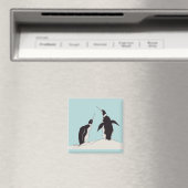 Aimant paire de pingouins (In Situ (Lave-vaisselle))