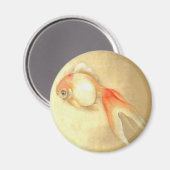 Aimant Paisible poisson rouge japonais (Recto/Verso)
