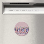 Aimant Paisley Border, Paisley Border Darlene P. Colt... (In Situ (Lave-vaisselle))