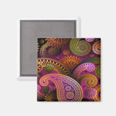 Aimant Paisley Purple (Recto/Verso)