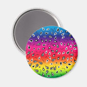 Aimant Paisley Rainbow (Recto/Verso)