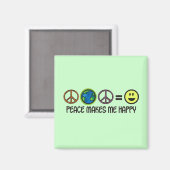 Aimant Paix (Recto/Verso)