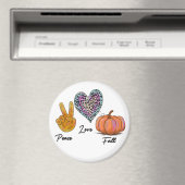 Aimant Paix amour chute (In Situ (Lave-vaisselle))