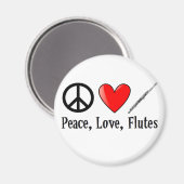 Aimant Paix, amour et lueurs (Recto/Verso)