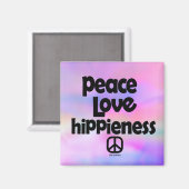 Aimant Paix, Amour, Hippisme (Recto/Verso)