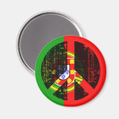 Aimant Paix au Portugal (Recto/Verso)
