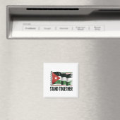 Aimant Paix de Palestine (In Situ (Lave-vaisselle))