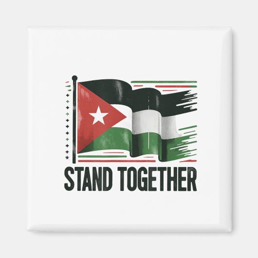 Aimant Paix de Palestine (Devant)