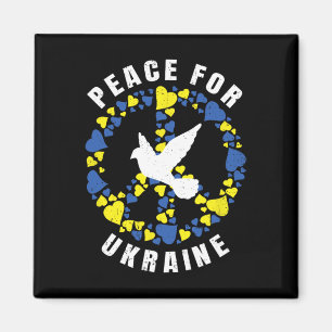 Aimant Paix des Femmes pour le Cœur de la Colombe Ukraini