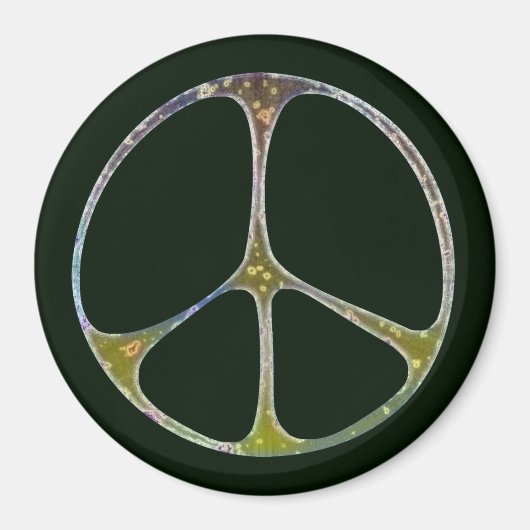Aimant Paix en mosaïque (Devant)