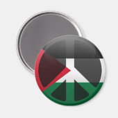 Aimant Paix en Palestine (Recto/Verso)