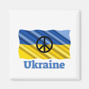 Aimant Paix en Ukraine - Paix & Amour