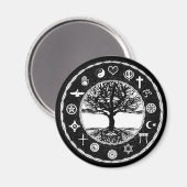 Aimant Paix mondiale (Recto/Verso)