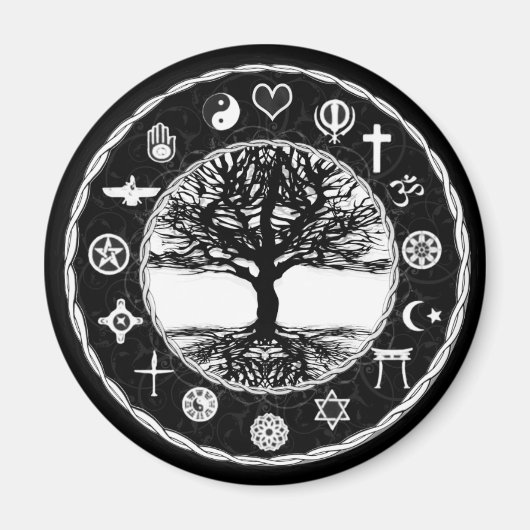 Aimant Paix mondiale (Devant)