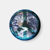 Aimant Paix mondiale (Devant)