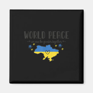 Aimant Paix Mondiale L'Ukraine Ne Ferme Pas La Guerre En