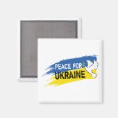 Aimant Paix pour l'Ukraine (Recto/Verso)