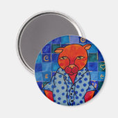 Aimant Pajamas de chats (Recto/Verso)