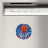 Aimant Pajamas de chats (In Situ (Lave-vaisselle))