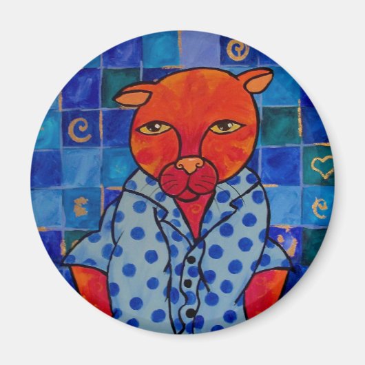 Aimant Pajamas de chats (Devant)