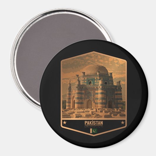 Aimant Pakistan (Recto/Verso)