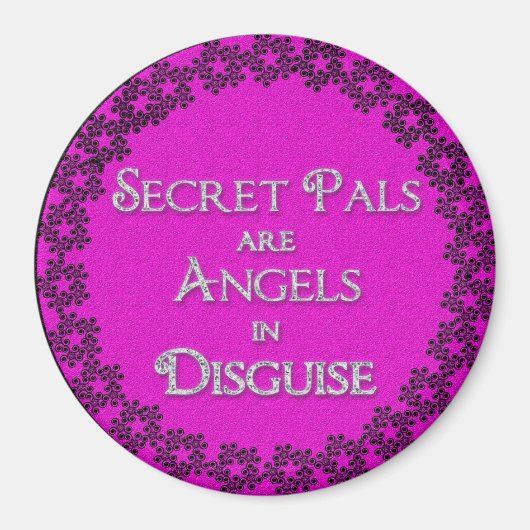 Aimant Pal Secret - Arrondi (Devant)