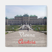 Aimant Palais à Vienne, Autriche (Devant)