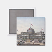 Aimant Palais de cristal de New York (Recto/Verso)