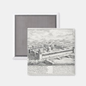 Aimant Palais de Dioclétien (245-313), Split, Yougoslavie (Recto/Verso)