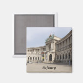 Aimant Palais de la Hofburg, Vienne, Autriche (Recto/Verso)