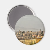 Aimant Palais de l'Alhambra, Grenade, Espagne (Recto/Verso)