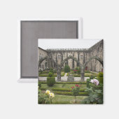 Aimant Palais De L'Archevêque De Braga Avec Jardin (Recto/Verso)