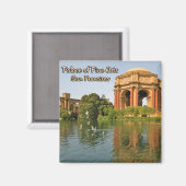 Aimant Palais des Beaux-Arts San Francisco Californie (Recto/Verso)