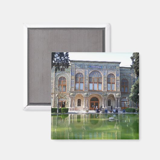 Aimant Palais du Golestan Téhéran Iran (Recto/Verso)
