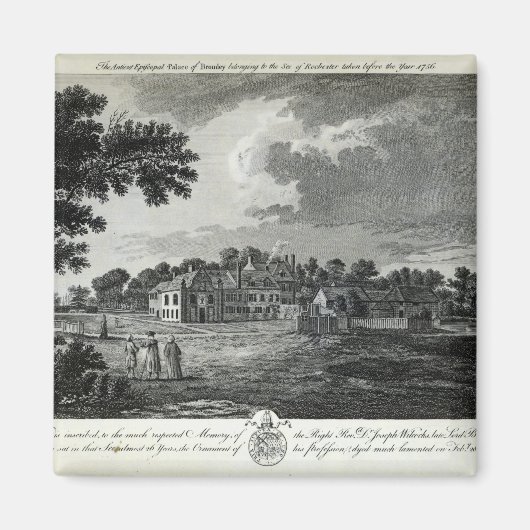 Aimant Palais épiscopal antique de Bromley (Devant)