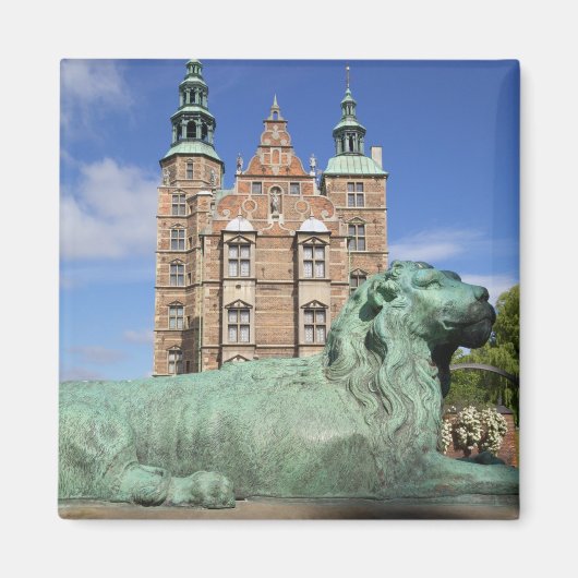 Aimant Palais Rosenborg, Copenhague, Danemark (Devant)