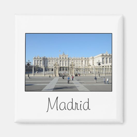 Aimant Palais Royal, Madrid (Devant)