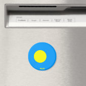 Aimant Palau Drapeau charmant patriotique (In Situ (Lave-vaisselle))