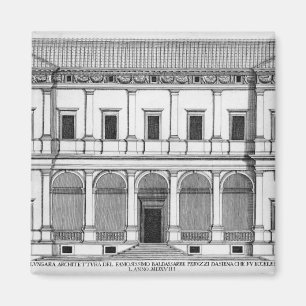 Aimant Palazzo Chigi sur le Lungara, Rome, de 'Palazzi