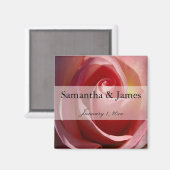 Aimant Pale Moon Rose (Recto/Verso)